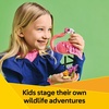 LEGO Creator 3 in 1 Wild Animals: Pink Flamingo Animal Building Toy – Playset with 3 Build Options, Pink Flamingo, Cockatoo, or Axolotl – Learning Toy for Kids, Ages 8+ – 31170
