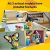 LEGO Creator 3 in 1 Wild Animals: Tropical Toucan Building Toy for Kids- Jungle Building Blocks & Learning Toy for Girls & Boys, Ages 7+ – Build 3 Animal Toys in 1 Set – Gift for Birthdays – 31173