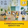 LEGO Creator 3 in 1 Wild Animals: Tropical Toucan Building Toy for Kids- Jungle Building Blocks & Learning Toy for Girls & Boys, Ages 7+ – Build 3 Animal Toys in 1 Set – Gift for Birthdays – 31173