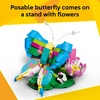 LEGO Creator 3 in1 Wild Animals: Colorful Hummingbird Building Toy for Girls, Boys, & Kids, Ages 8+ – Build a Bird, Butterfly, or Tropical Fish – Gift Idea for Birthdays – 31384