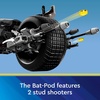 LEGO DC Batman Construction Figure & The Bat-Pod Bike Building Toys – Batman Action Figure from The Dark Knight for Boys & Girls, Ages 12+ – Superhero Gift Ideas for Kids – 76273