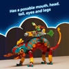 LEGO DREAMZzz Mateo’s Fire Chameleon Building Toy – Pretend Play Set for Kids, Ages 7+ – Storytelling Toy for Boys & Girls – 2 Construction Modes for Pretend Play – Gift Idea for Birthdays – 71492