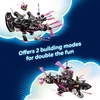 LEGO DREAMZzz Nightmare Shark Submarine Building Toy for Kids – Pretend Play Set & Figures for Boys & Girls, Ages 9+ – Rebuild as a Battleship or Submarine Toy – Gift Idea for Birthdays – 71500