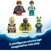 LEGO DREAMZzz Nightmare Shark Submarine Building Toy for Kids – Pretend Play Set & Figures for Boys & Girls, Ages 9+ – Rebuild as a Battleship or Submarine Toy – Gift Idea for Birthdays – 71500