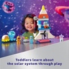 LEGO DUPLO 3 in 1 Space Shuttle Adventure Toddler Building Toys – Space Toys for Boys & Girls, Ages 3+ Years – Gift for Christmas – Learning & Pretend Play Activity – 10422