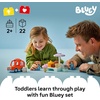 LEGO DUPLO Bluey Ice Cream Trip with Bluey – Toddler Toy for Kids, Boys, and Girls Ages 2+ – Includes Figure and Ice Cream Stand – Sensory Toy for Pretend Play – Preschool Gift Idea – 10458