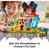 LEGO DUPLO Disney Mickey Mouse Clubhouse with Minnie & Pluto Building Toy – Fine Motor Skill Toy for Toddlers, Ages 2+ – Mickey Mouse Toy for Boys & Girls – Birthday Gift for Kids – 10465