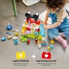 LEGO DUPLO Disney Mickey Mouse Clubhouse with Minnie & Pluto Building Toy – Fine Motor Skill Toy for Toddlers, Ages 2+ – Mickey Mouse Toy for Boys & Girls – Birthday Gift for Kids – 10465