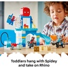 LEGO DUPLO Marvel Team Spidey Webquarters 10464 | Building Toys for Toddlers, Ages 2+, Sturdy Build for Pretend Play, Develops Fine Motor Skills, 65 pieces, Gift for Birthdays