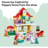 LEGO DUPLO Peppa Pig Family House – Building Toy for Toddlers, Ages 2+ – Sensory Toy for Girls & Boys – W/ 5 Figures – Birthday Gifts for Kids – 10467