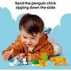 LEGO DUPLO Town Wild Animal Families Penguins & Lions Building Toy Playset – Preschool Learning & Educational Animal Toy for Toddlers, Boys and Girls, Ages 2+ – Baby Gift Ideas – 10442
