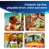 LEGO Disney Moana 2 Kakamora Barge Kids Toy – Pretend Play Building Set for Boys and Girls, Ages 7+ – 9 Characters, Including Moana, Maui, Kotu, and HeiHei – Gift Idea for Birthdays – 43258