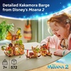 LEGO Disney Moana 2 Kakamora Barge Kids Toy – Pretend Play Building Set for Boys and Girls, Ages 7+ – 9 Characters, Including Moana, Maui, Kotu, and HeiHei – Gift Idea for Birthdays – 43258