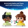 LEGO Disney Princess Mini Belle & Tiana with Castle Building Toy – Princess Toy Figures & Playset for Girls & Boys, Ages 5+ – Gift for Birthday – 43291