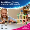 LEGO Disney Princess Mini Belle & Tiana with Castle Building Toy – Princess Toy Figures & Playset for Girls & Boys, Ages 5+ – Gift for Birthday – 43291