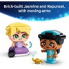 LEGO Disney Princess Mini Jasmine & Rapunzel Building Toy – Princess Toys for Girls & Boys, Ages 5+ – Disney Gifts for Kids – 43303