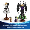 LEGO Disney Villains Maleficent’s and Cruella De Vil’s Dresses Kids Toy – Fashion Building Toy for Girls and Boys, Ages 9+ – Gift Idea for Birthdays, Holidays, & Disney Fans – 43262