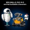 LEGO Disney & Pixar Wall-E & EVE Building Set for Adults, Ages 18+ – Home Office, Book Shelf, or Room Decor for Disney Fans – Gift Ideas for Men & Women – 43279