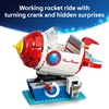 LEGO Disney and Pixar Toy Story Alien with Pizza Planet Rocket Ride – Building Toy for Girls & Boys, Ages 9+ – Disney Gift Idea – Kids Bedroom Decor – 43307