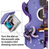 LEGO Editions Olivia Rodrigo’s Dual Guitar 43031 | Collectible Building Toy for Teens, Ages 14+, Olivia Rodrigo Minifigure, Bedroom Decor, 1228 pieces, Gift for Birthdays