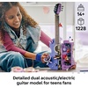 LEGO Editions Olivia Rodrigo’s Dual Guitar 43031 | Collectible Building Toy for Teens, Ages 14+, Olivia Rodrigo Minifigure, Bedroom Decor, 1228 pieces, Gift for Birthdays