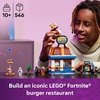 LEGO Fortnite Durrr Burger Restaurant Kids Toy – Video Game Building Set for Boys & Girls, Ages 10+ – Fortnite Minifigures Beach Boss, Grimy, and More – Gift Idea for Birthdays & Gaming Fans – 77076