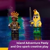 LEGO Fortnite Klombo Kids Toy – Fortnite Action Figure with Peely and Oro Minifigures – Pretend Play and Building Toy for Girls and Boys 10+ – Gift Idea for Birthdays and Gaming Fans – 77077