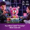 LEGO Fortnite Rave Cave – Building Toy for Boys & Girls, Ages 12+ – Fortnite Toy for Kids – Includes 6 Minifigures – Roller Coaster Set – Gift for Birthdays – 77082