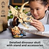 LEGO Jurassic World Dinosaur Fossils Triceratops Skull Toy – Dinosaur Toy Fossil Building Set for Kids, Boys and Girls, Ages 9+ – Model Display Kit – Gift Idea for Birthdays – 76969