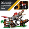 LEGO Jurassic World Spinosaurus Dinosaur Escape 77982 | Building Toy for Boys & Girls, Ages 9+, Dinosaur Toy Playset for Kids, Pretend Play, 820 pieces, Gift for Birthdays