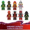 LEGO NINJAGO Arc Dragon of Focus Battle Playset – Kids Toy for Ages 9 and Up – Birthday Gift Idea for Boys and Girls – Dragons Rising Toy with 8 Ninjago Minifigures – 71836