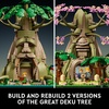 LEGO The Legend of Zelda Great Deku Tree 2in1 – Model Building Set for Adults, Ages 18+ – Collectible Zelda Kit for Home Decor, Office or Bedroom – Gift Idea for Fans of Video Game – 77092
