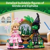 LEGO Wicked Elphaba & Glinda Figures Building Toys – Wicked Toys for Kids, Girls & Boys, Age 10+ – Buildable Wicked Dolls – Birthday Gift Idea – 75682