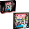 LEGO Art Japanese Cherry Blossom Landscape Building Set for Adults – Room Decoration & Gift for Women & Men, Ages 18+ – Framed Wall Decor, Stand or Hang to Display – 31218