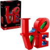 LEGO Art Love Collectible Building Set – DIY Kit for Adults, Ages 18+ – Gifts for Birthdays – Home Decor to Display on Table – 31214