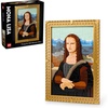 LEGO Art Mona Lisa Building Set – Leonardo da Vinci wall Display, Ages 18+ – DIY Crafts for Men, Women – Great for Puzzle Lovers – Birthday Gift idea – Includes Detachable Frame – 31213