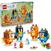 LEGO Bluey Brick-Built Bluey Family – Building Toy for Girls & Boys, Ages 5+ – Figures for Play or Display – Kids Bedroom or Desk Decor – Gift for Birthdays – 11217