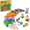 LEGO Classic Creative Pets, Building Brick Animals Toy, Kids Build a Dog, Cat, Rabbit, Hamster and Bird, Gift for Animal-Loving Boys and Girls Aged 5 and Up, Great Build Together Toy, 11034