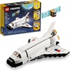LEGO Creator 3 in 1 Space Shuttle Toys – Space Toys Building Set for Boys & Girls, Ages 6+ – Option to Build 2 Spaceships or Astronaut – Educational Gift for Kids Birthday & Holidays – 31134(Shuttle Toy)