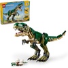 LEGO Creator 3 in 1 T Rex Toy – Dinosaur Toy Building Set for Kids, Boys & Girls, Ages 9+ – 3 Building Options, T-Rex to Triceratops to Pterodactyl – Gift Idea for Birthdays – 31151
