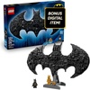 LEGO DC Batman: Batman Logo Building Toy – Super Hero Bedroom Decor for Kids, Boys & Girls, Ages 12+ – with Classic & Golden Batman Minifigures – Gift Idea for Birthdays & Fans – 76330