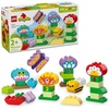 LEGO DUPLO My First Balancing & Stacking Tree Building Toy Playset – Gift for Easter for Toddlers – Learning & Educational Toy for Boys and Girls, Ages 1.5+ – 10440(Flower Garden)