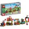 LEGO Disney 100 Celebration Train Building Toy 43212 Imaginative Play, Fun Birthday Gift for Preschool Kids Ages 4+, 6 Disney Minifigures: Moana, Woody, Peter Pan, Tinker Bell, Mickey & Minnie Mouse