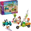 LEGO Friends Surfing Dogs and Scooter Adventure – Building Toy Pretend Play Set for Kids, Girls and Boys, Ages 6+ – with 2 Minidolls and 2 Corgi Toy Dogs – Gift Idea for Birthdays – 42641
