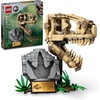 LEGO Jurassic World Dinosaur Fossils: T Rex Skull Building Toy – Dinosaur Toy for Boys & Girls, Ages 9+ Years – Gift for Christmas – Display for Bedroom – 76964