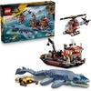 LEGO Jurassic World Mosasaurus Dinosaur Boat Attack 77983 | Building Toy for Boys & Girls, Ages 7+, Dinosaur Toy Playset for Kids, Pretend Play, 703 pieces, Gift for Birthdays