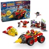 LEGO Sonic The Hedgehog: Super Sonic vs. Egg Drillster Gaming Toy with Shadow and Dr. Eggman, Toy Building Set for Boys and Girls Ages 8 and Up, 76999