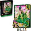 LEGO Wicked Emerald City Wall Art Building Set for Adults – Wall Decor for Living Room, Bedroom, or Dorm – Collectible Wicked Merch for Movie Fans – Gift Ideas for Women & Men, Ages 18+ – 75685