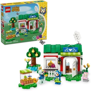 LEGO Animal Crossing Able Sisters Clothing Shop Building Toy – Animal Crossing Toy Figures and Playset for Kids, Girls and Boys, Ages 6+ – Pretend Play Gift Idea for Birthdays – 77055