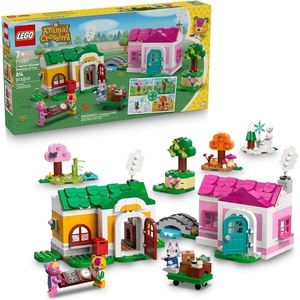 LEGO Animal Crossing Creative Houses: Seasons of Fun Building Toy – Pretend Play Set for Girls & Boys, Ages 7+ – Create 2 Houses W/1 Set of Building Blocks for Kids – Gift Idea for Birthdays -77057